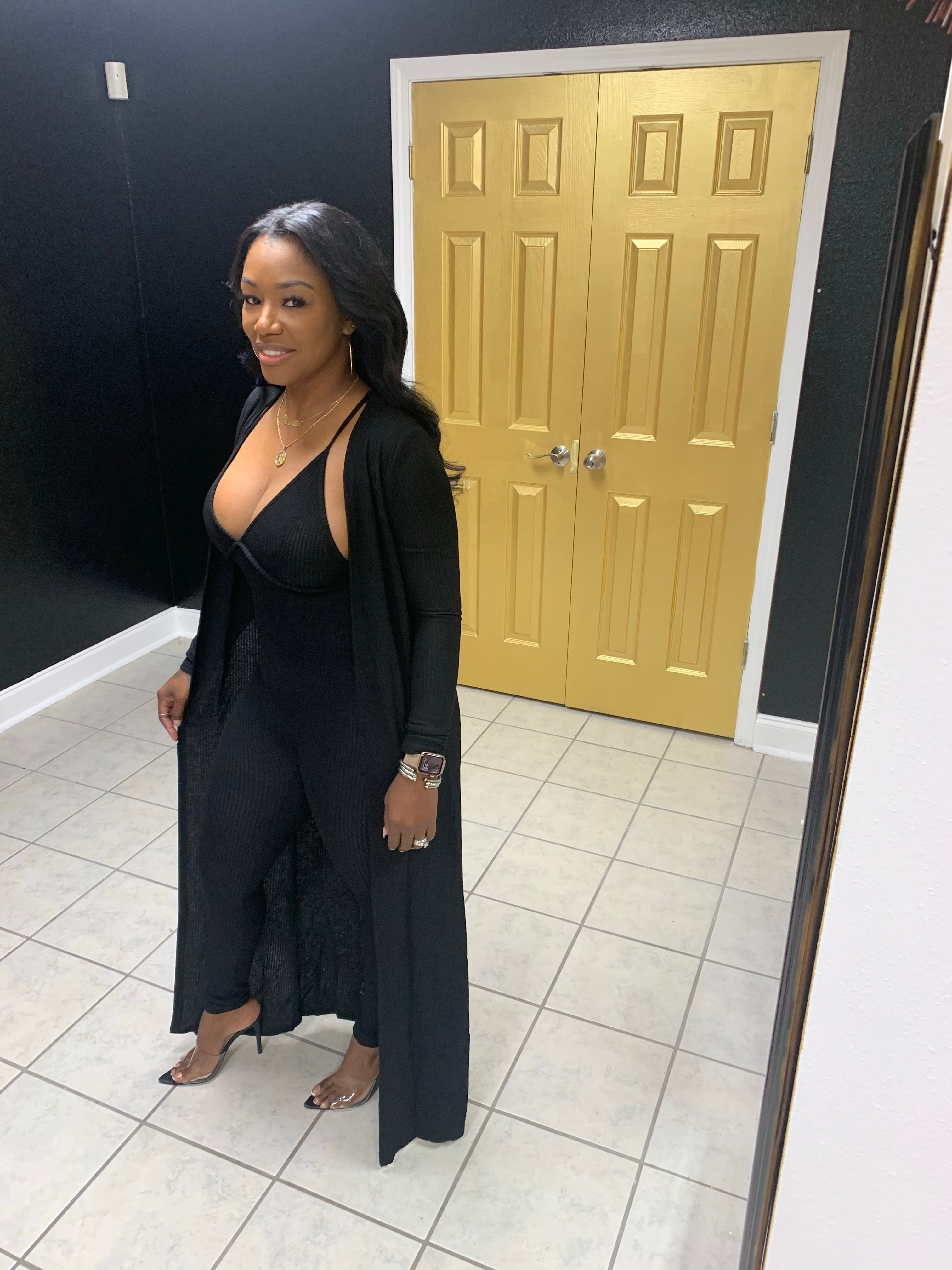 Black Carly Set