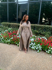 LEOPARD CARDIGAN JACKET