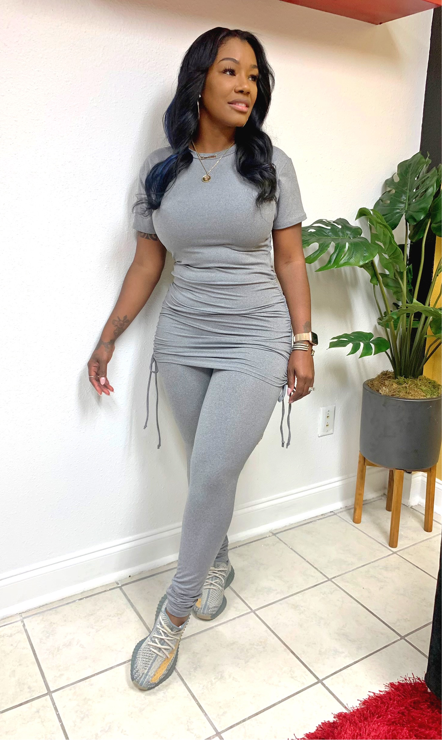 Scrunch Me up Set (Grey)