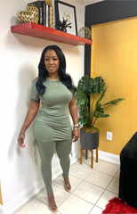 Scrunch Me Up Set (Olive)