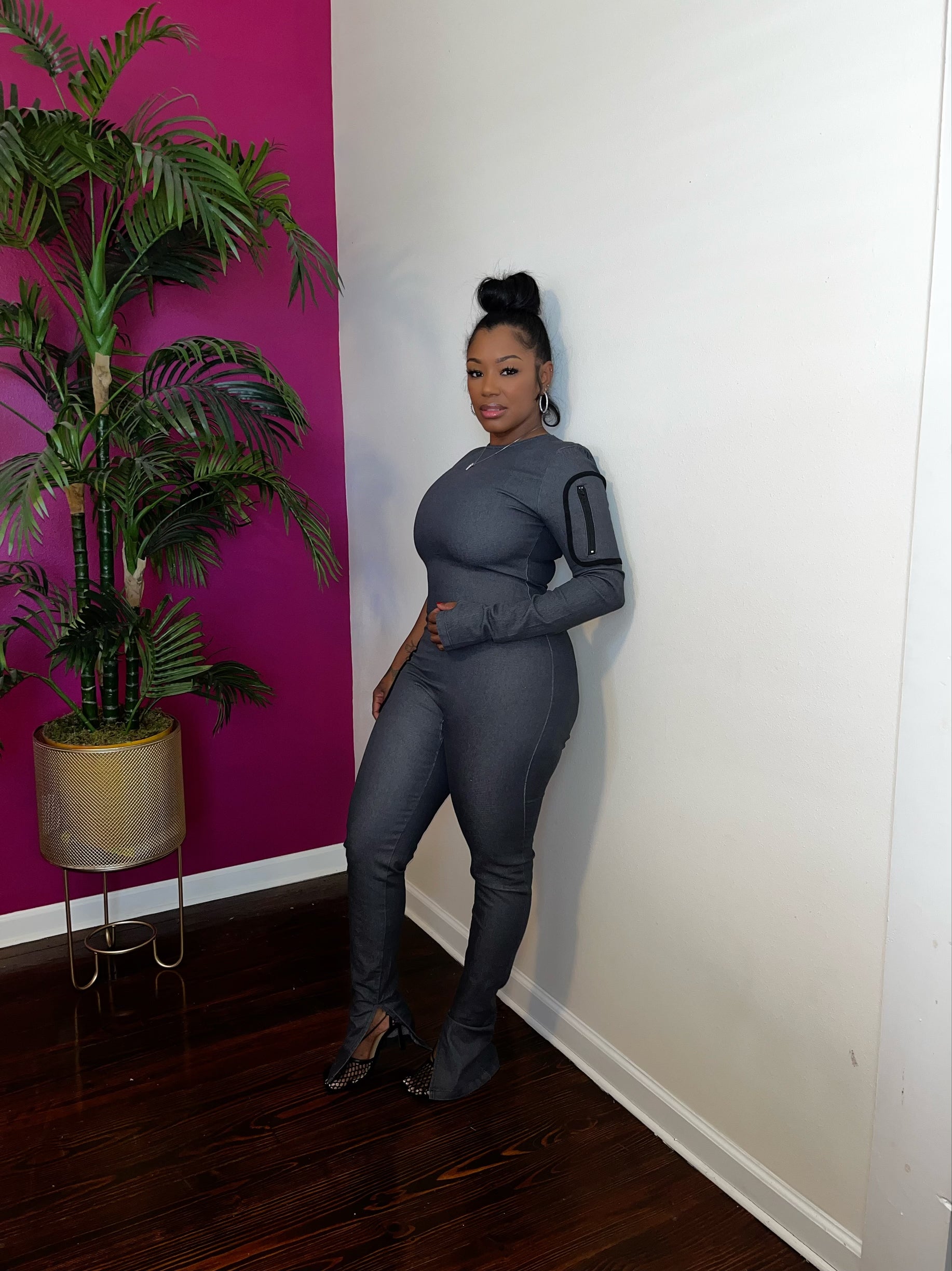 Asymmetric Jumpsuit