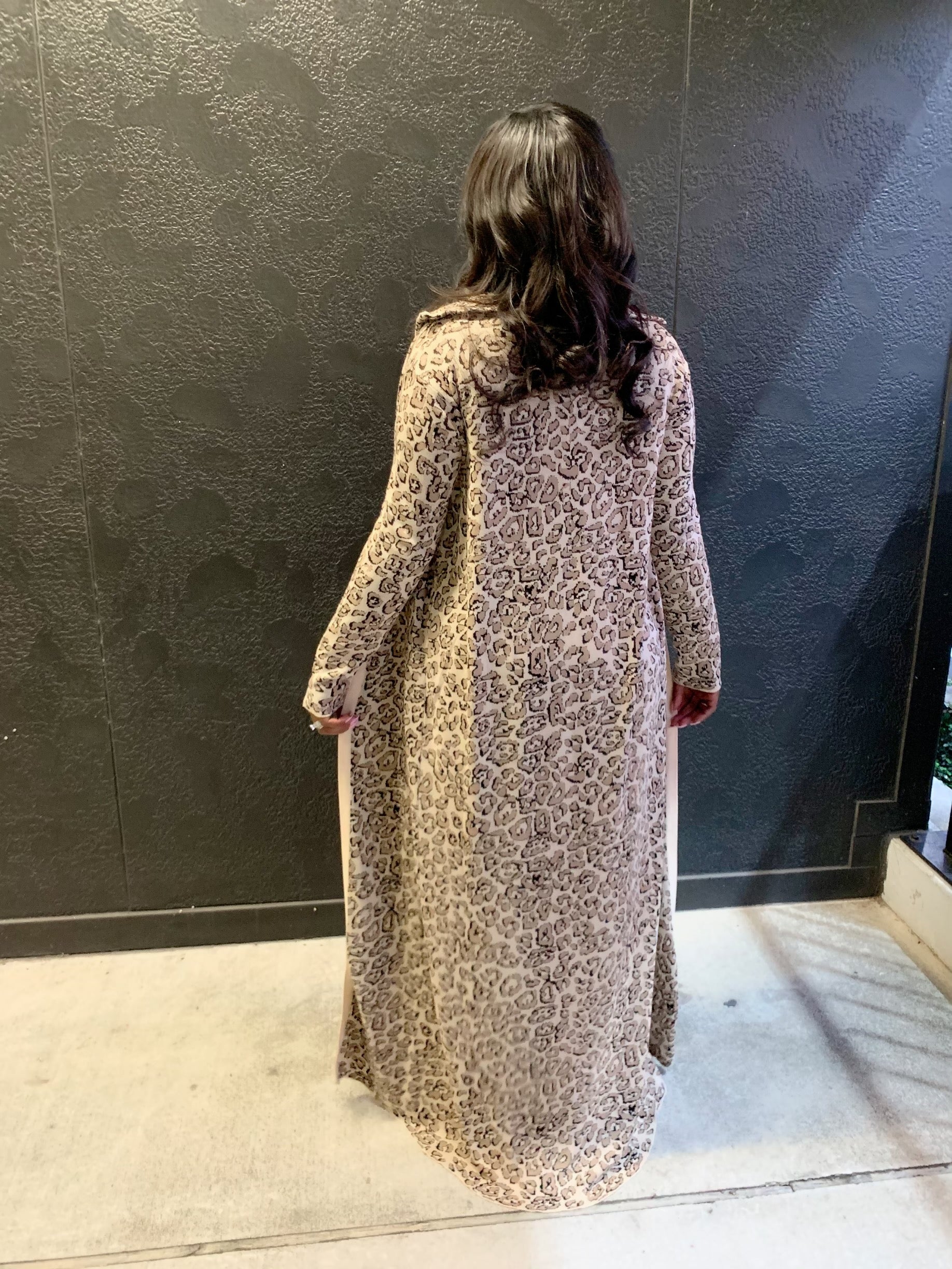 LEOPARD CARDIGAN JACKET